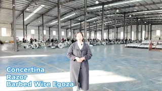 Cerca de segurança do arame farpado da lâmina do arame farpado da lâmina de Concertina Egoza