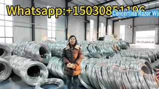 O fio navalha concertina consiste em fio interno e lâmina navalha