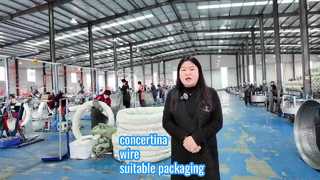 quantos rolos de bobinas de fio concertina adequadas para embalagem?