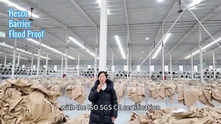 Hesco Barreiras Forte Defesa Proteção Contra Inundações