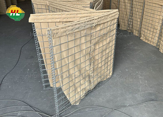 Foldable Defensive Barrier For Gabions Defense Emergency Bunker Blast Wall Barrier Blast Wall Hesco Defensive Barrier Bastion Price