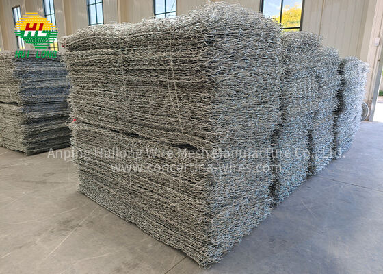 Jaula De Gaviones Triple Torsion En Stock Galvanizado Proyectos Ingenieria Muro Contencion Control Erosion Envio Rapido