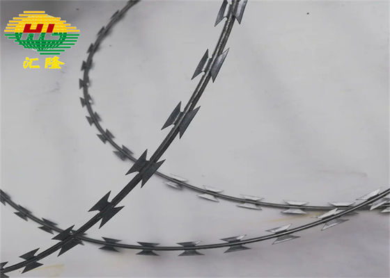 Bto-22 0,5 mm Blade Plate Concertina Fence 500 mm Dia de bobina