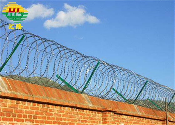 Galvanizado BTO-16 Conertina Razor Wire para Infraestrutura Crítica