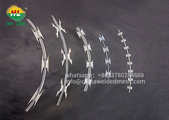 O envoltório CBT65 liso reforçou a fita farpada 250ft galvanizou o material de aço
